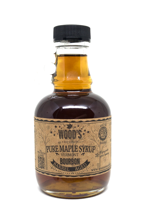 Wood's Bourbon Fass gereiftes Ahornsirup