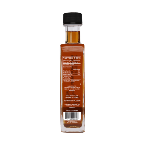 Runamok Apple Brandy Barrel-aged Maple Syrup Side