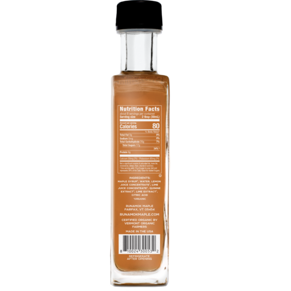 Runamok Maple Tonic Ingredients