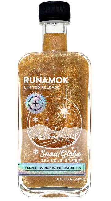 Runamok Snowglobe Sparkle Syrup